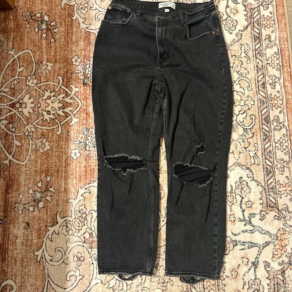 Abercrombie & Fitch Black Denim Jeans